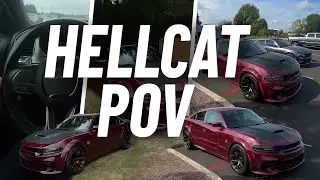 CATLESS HELLCAT POV | EXTRA SUPERCHARGER WHINE 