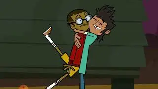 Brick's (And Anne Maria's) Elimination - Total Drama Revenge of the Island (Total Drama Island S4)