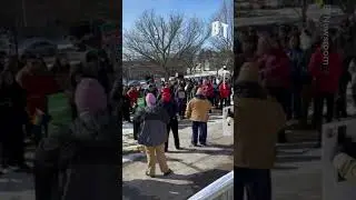 TODAY: Canandaigua, NY, hundreds protest the murder of Sam Nordquist, a 24 year old transgender man.