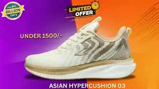 Asian Hypercushion 03 running shoes review | Best running shoes under 2000
