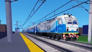 (Linea Roca Roblox) CKD8G 012 con tren a pruebas por Guernica! #trenesargentinos #lineagralroca