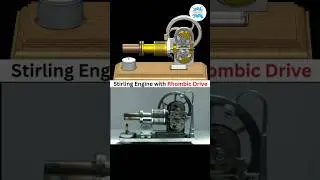 Stirling Engine ⚙️📌  #shorts #machine #engine #drive
