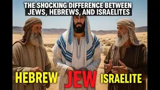 The shocking difference between Jews, Hebrews, and Israelites