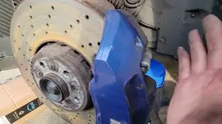 2015 BMW X6M Front Brake Pad Change DIY
