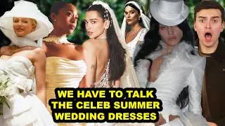 CELEBRITY & INFLUENCER 2026 SUMMER WEDDING DRESS REVIEW (choice were MADE)