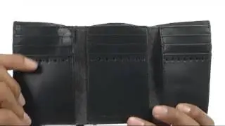 John Varvatos Wingtip Trifold Wallet SKU:#8241182