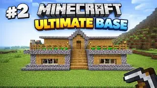 Building My First House Base | Minecraft Survival EP 2