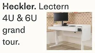Heckler Lectern 4U and 6U Grand Tour