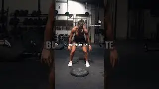 This simple plate exercise combo is harder than it looks #crossfitworkout #strength