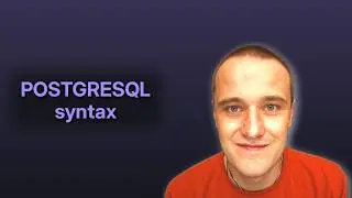 PostgreSQL error: syntax error at or near 