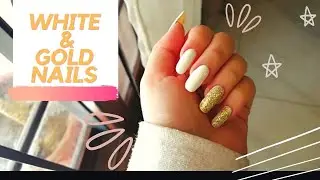 Timeless Nails | White & Gold (Must Watch)