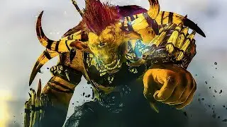 Dwarfs and Greenskins vs Beastmen - Total War WARHAMMER 2 Cinematic Battle