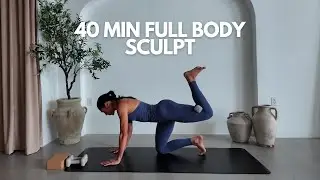 40 MIN FULL BODY SCULPT | WEIGHTED STRENGTH WITH BLOCK