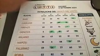 10eLotto Serale nuova tecnica + previsione in regalo