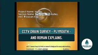 CCTV Drain Survey   Plymouth  - And Roman Explains  - Walkthrough