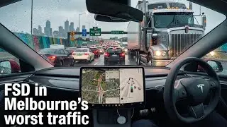 What It&rsquo;s REALLY Like to Supervise Tesla's Full Self-Driving | Extra Eyes Keeping Me Safe 🇦🇺