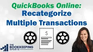 Recategorize Multiple Transactions | QuickBooks Tutorial