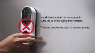 Botslab Video Doorbell Elite R810SE &ndash; Flat Mount Installation Guide