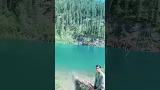 Kaindy Lake Kazakhstan, Just wow!! #kaindylake #kazakhstan #almaty #lake #nature #mountains #travel