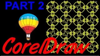 Corel Draw Tips & Tricks VERY COOL SEAMLESS PATTERN start with a circle Part 2