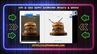 CARA PRAKTIS MENGHAPUS BACKGROUND SECARA GRATIS MELALUI  WEBSITE CLIPPINGMAGIC