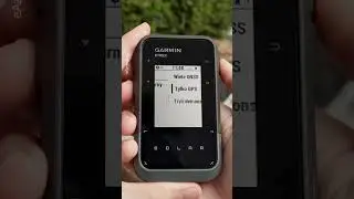 Ręczna nawigacja z doładowaniem słonecznym ☀️ Garmin eTrex Solar
