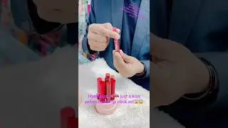 Handaiyan🫦👄 just a kiss  velvet matte lip stick set😱😱#foryoupage #foryou #shorts #viralshort