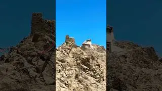 &ldquo;From the heights of Leh Palace,Tsemo Monastery stands like a guardian of  time silent, sacred, 🏯✨&rdquo;