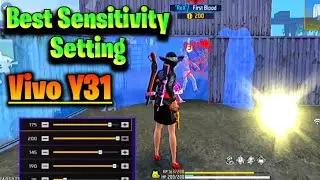 Vivo Y31 Free Fire Auto Headshot Sensitivity Setting|| New 2026