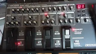 How to.. Use CTL for multiple effects changes, Boss ME-80