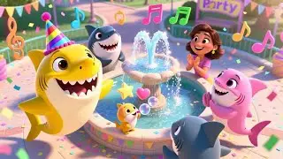 Baby Shark&rsquo;s Party Park | Fun Shark Song for Kids | Nursery Rhymes & Party Songs for Children