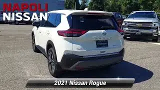 Certified 2021 Nissan Rogue SV, milford, CT P4108