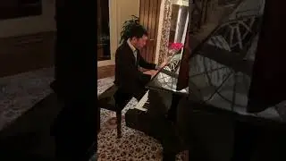 Shinji Mikami playing Moonlight Sonata