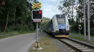 Železniční přejezd Loučná nad Desnou #2 [P9168] - 5.7.2025 / Czech railroad crossing