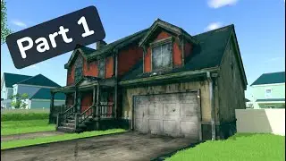 Lets JetWash A House Part 1 | PowerWash Simulator