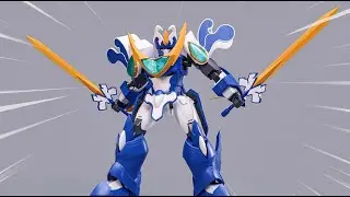 Tron Model Madou King Granzort Aquabeat Model Kit，Made by @Mangmotion