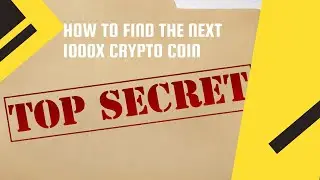 HOW TO FIND THE NEXT BIG CRYPTO BEFORE IT EXPLODES! - Top 5 crypto research tools