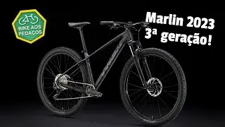 Trek Marlin 2023 3ª geração, presta atenção também tem 2023 2ª geração
