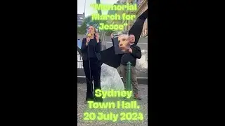 &ldquo;Memorial March for Jesse&rdquo; Sydney Town Hall, 20 July 2024