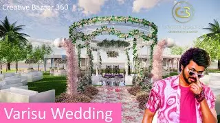 destination wedding | wedding decoration ideas | celebration of varisu | 3d animation video