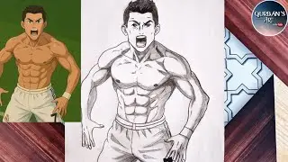 Ronaldo Drawing | How to Draw Cristiano Ronaldo Step by Step, Easy Football Drawing Tutorial.