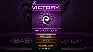 Reynor secures the Science Victory for BASILISK | Starcraft 2