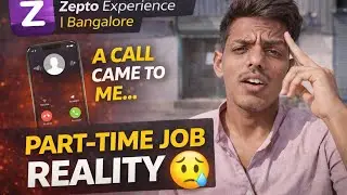 Bangalore Part-Time Job Reality 😓 | Nanna Anubhava | Kannada Vlog”