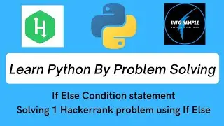 Python full course in tamil - If Statement in python tamil - Hackerrank python tutorial in tamil