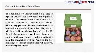 Incredible Custom Bath Bomb Packaging