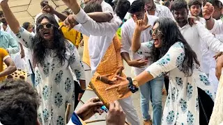 girls teenmaar dance at ganesh immersion 2022 | teenmaar dance | girls superb dance
