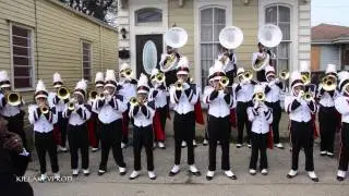 Shaw High School Marching Band - I Got 5 On It @ 2015 Bacchus Parade