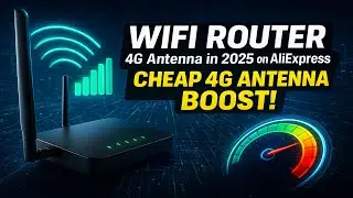 AliExpress 4G External Antenna &ndash; Real Speed Test & WiFi Signal Boost Review (2025)