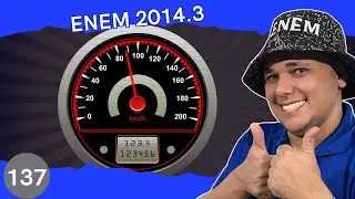 Enem Matem&aacute;tica 2014 Um medidor de velocidade funciona com dois sensores instalados sob o asfalto
