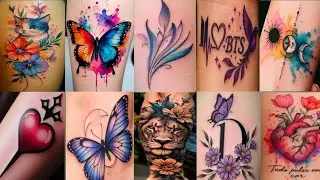 Best new trending tattoo designs 💞//Trending colourful tattoo designs ideas 